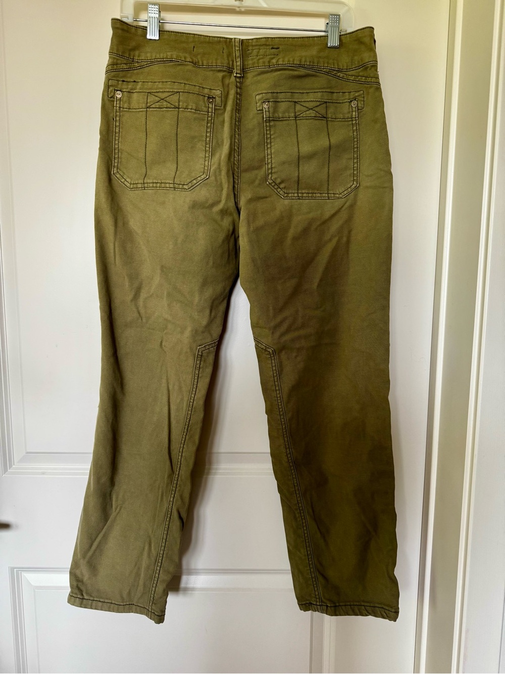 Pilcro Utility Cargo Pants in Olive - Picture 7 of 7